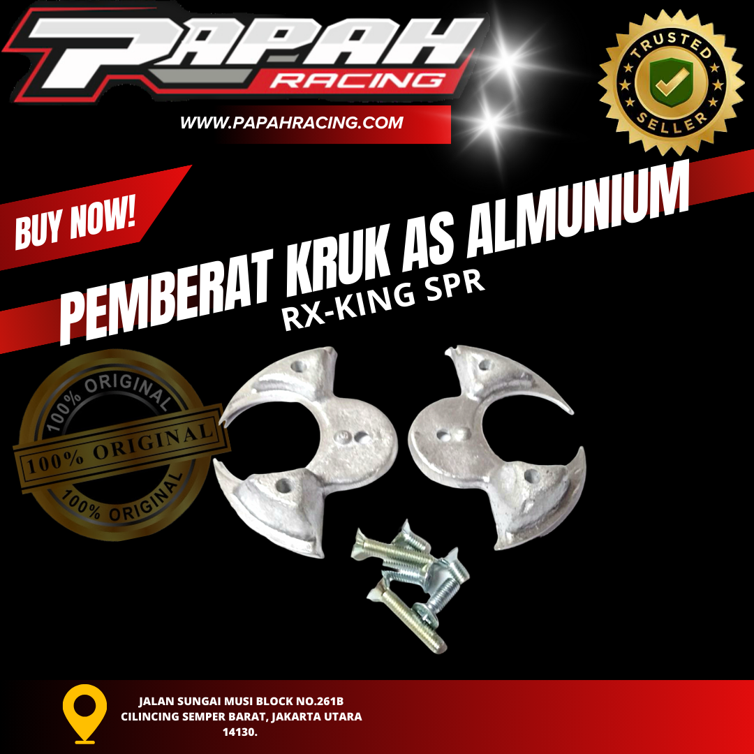 PEMBERAT KRUK AS ALMUNIUM RX-KING SPR